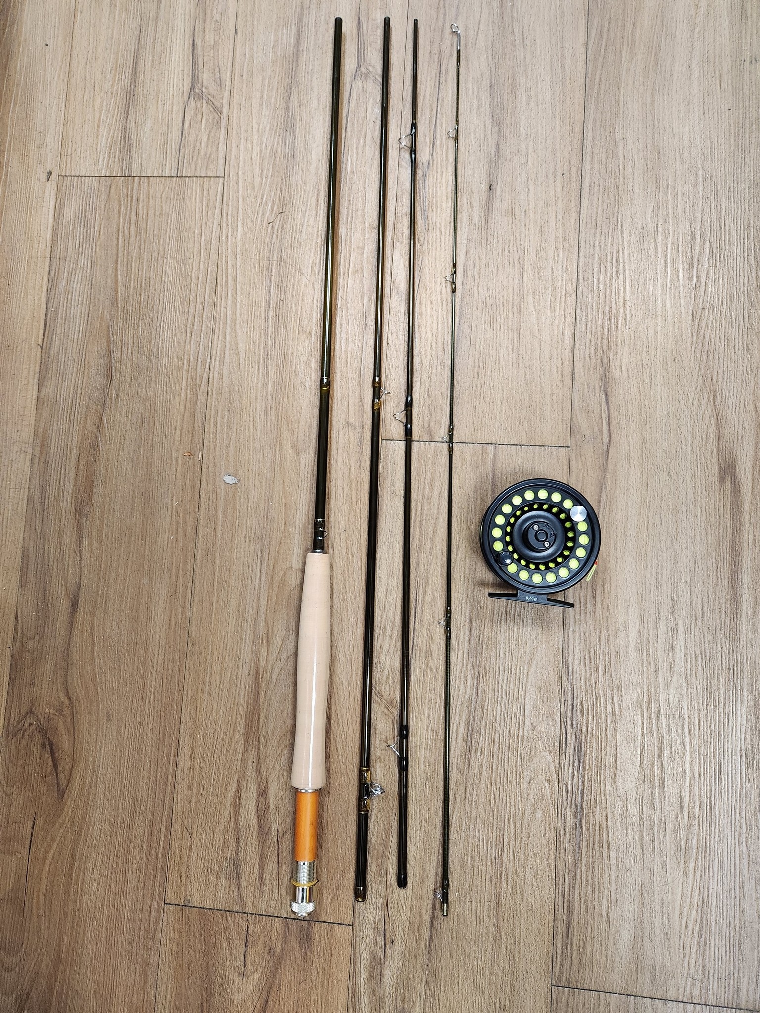 Advanced AVCE Fly Rod Combo  9 ft  5 Weight
