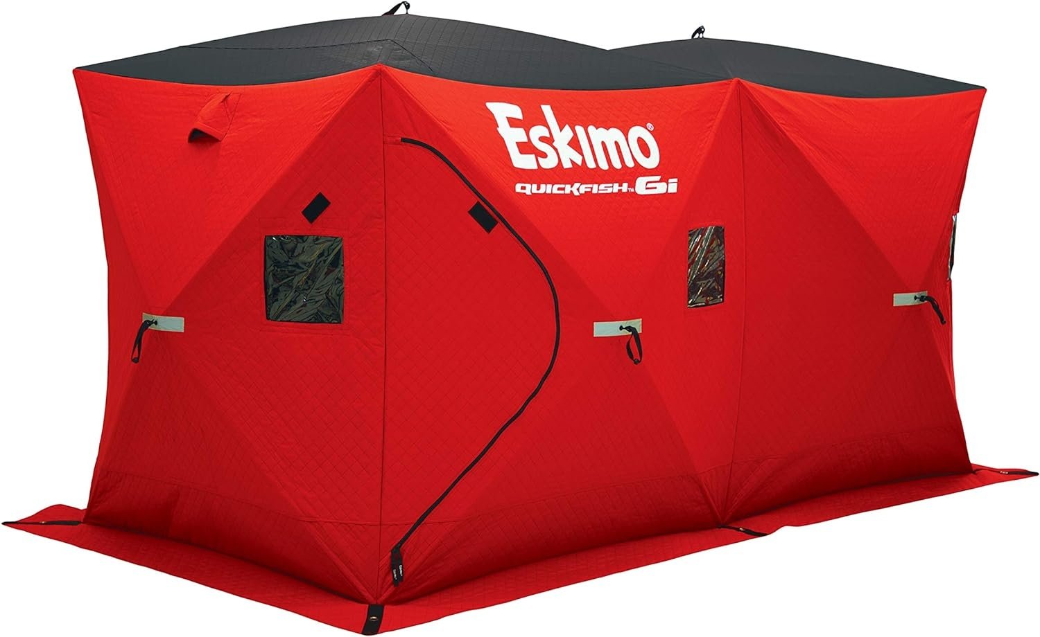 Eskimo QuickFish 3 Plaid Limited Pop-Up Ice Shelter - Discount