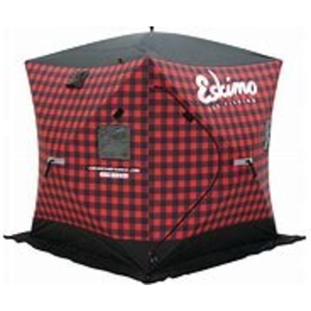 Eskimo QuickFish 3 Plaid Limited Pop-Up Ice Shelter - Discount Fishing  Tackle