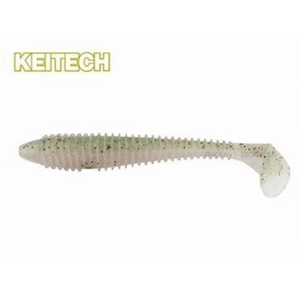 Keitech FS68482 Fat Swing Impact Ghost Rainbow Trout, 6.8, Fat Paddletail  Swimbait, 3Pk, Blister Pack, Squid Scent Infused - Discount Fishing Tackle