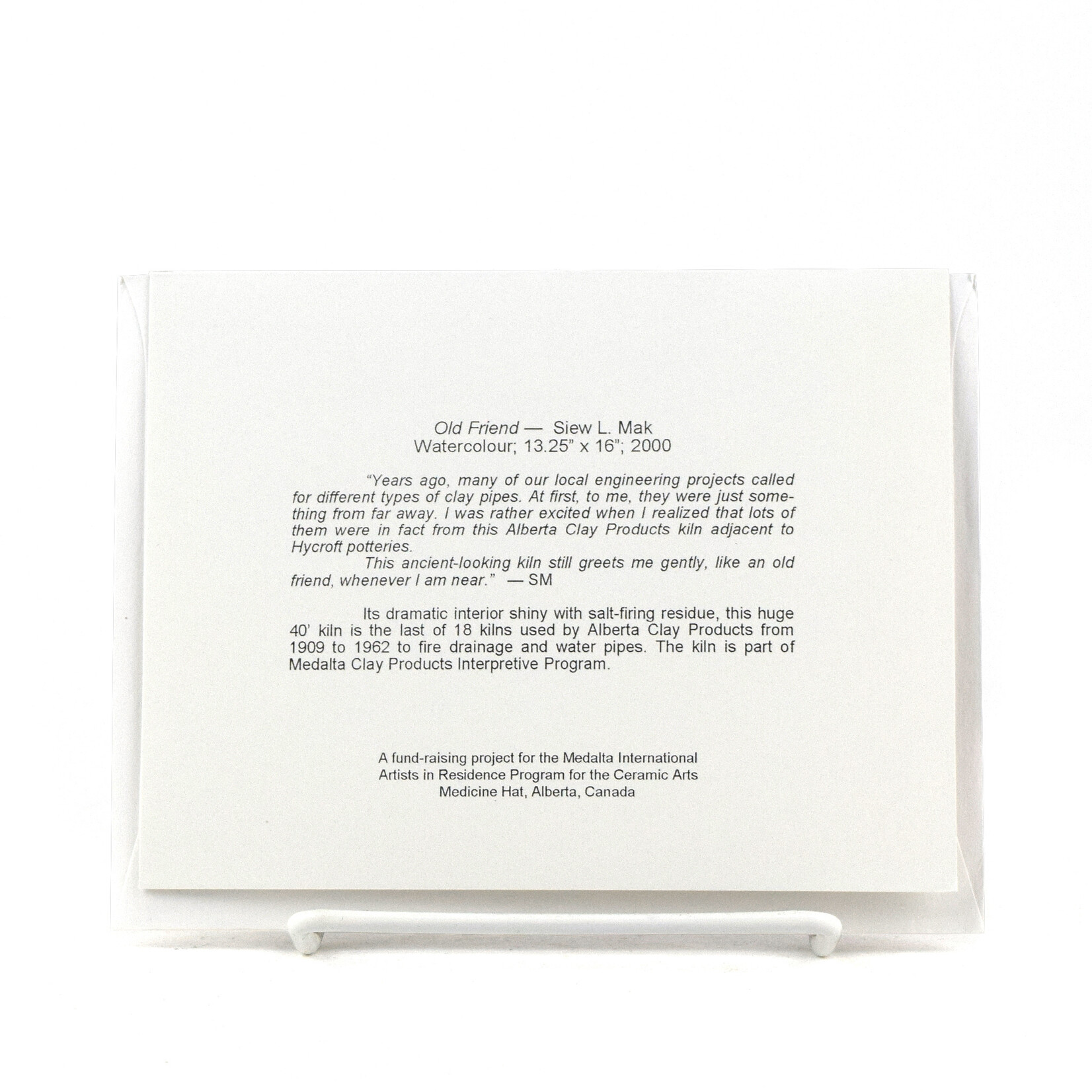 Single Note Card