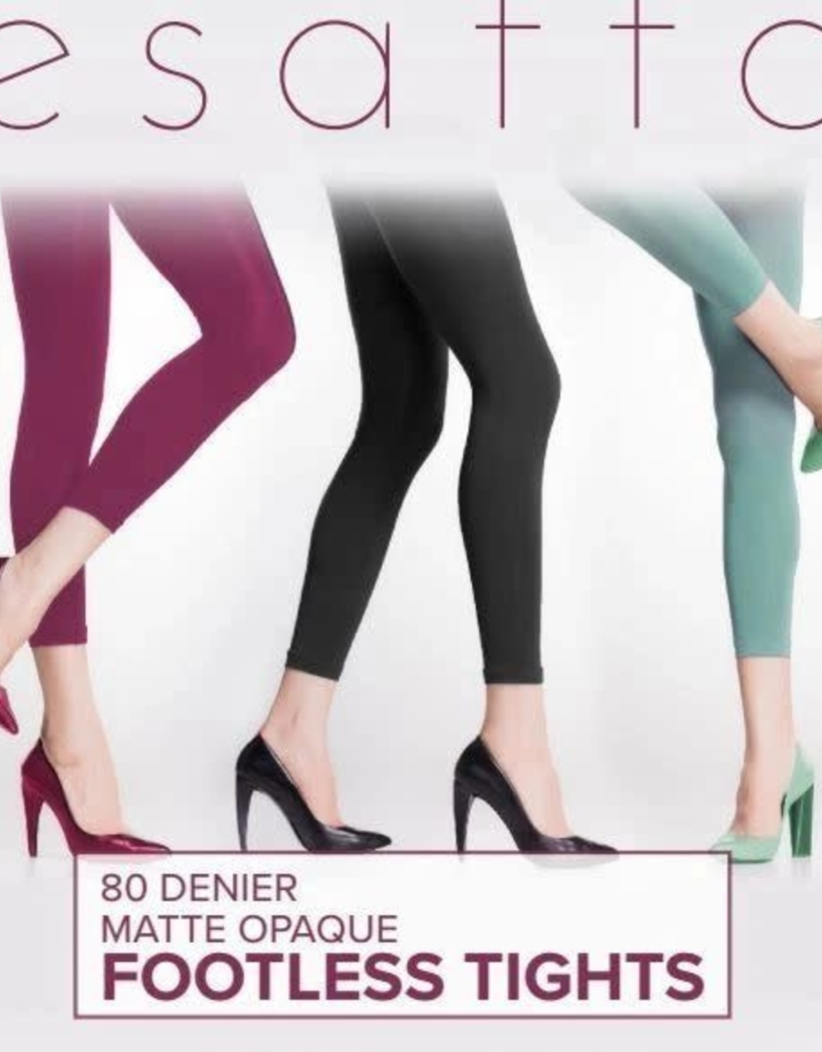 Esatto Footless Cntrl Tights 80 Denier