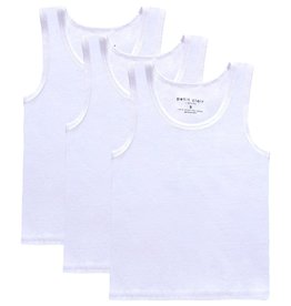 Petit Clair Boys White 3pc Tank Set