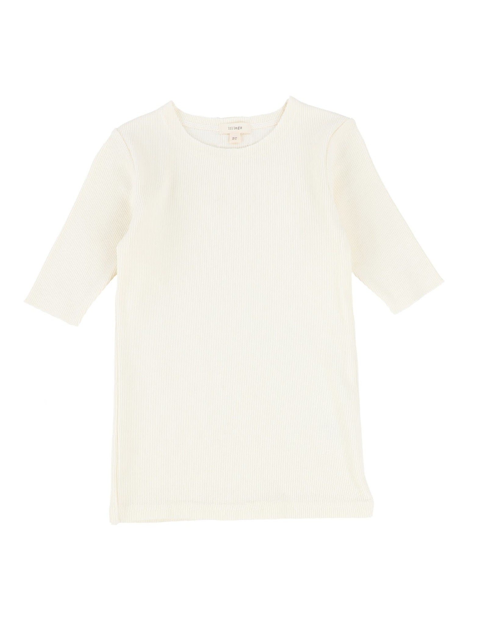 Lil Leggs 3/4 Sleeve ribbed T shirt