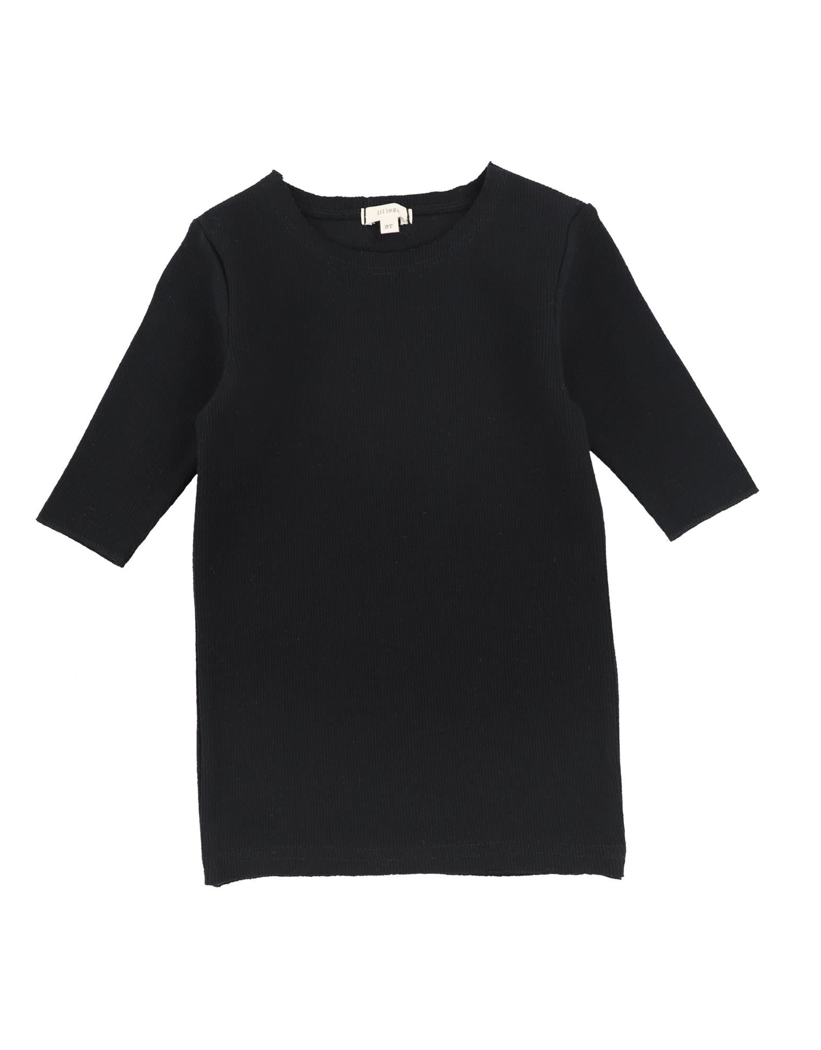 Lil Leggs 3/4 Sleeve ribbed T shirt