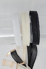 Dacee Ribbon Metal Clamp Headband w/ Tails