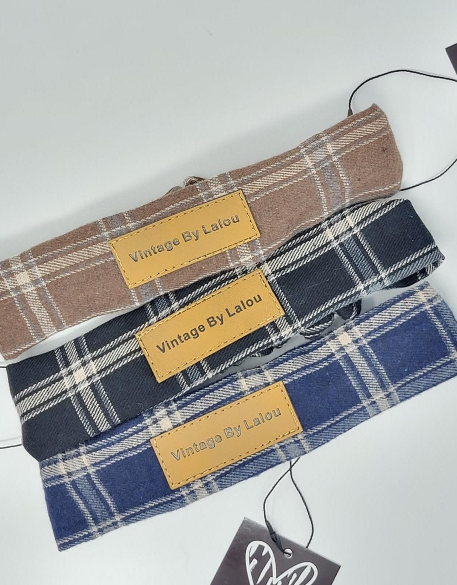 Lalou Soft Plaid Band