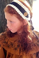 Lalou Velvet Tie in Back lace Headband