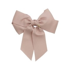 Project 6 NY Kids Oversized Bow Pony/Clip Satin