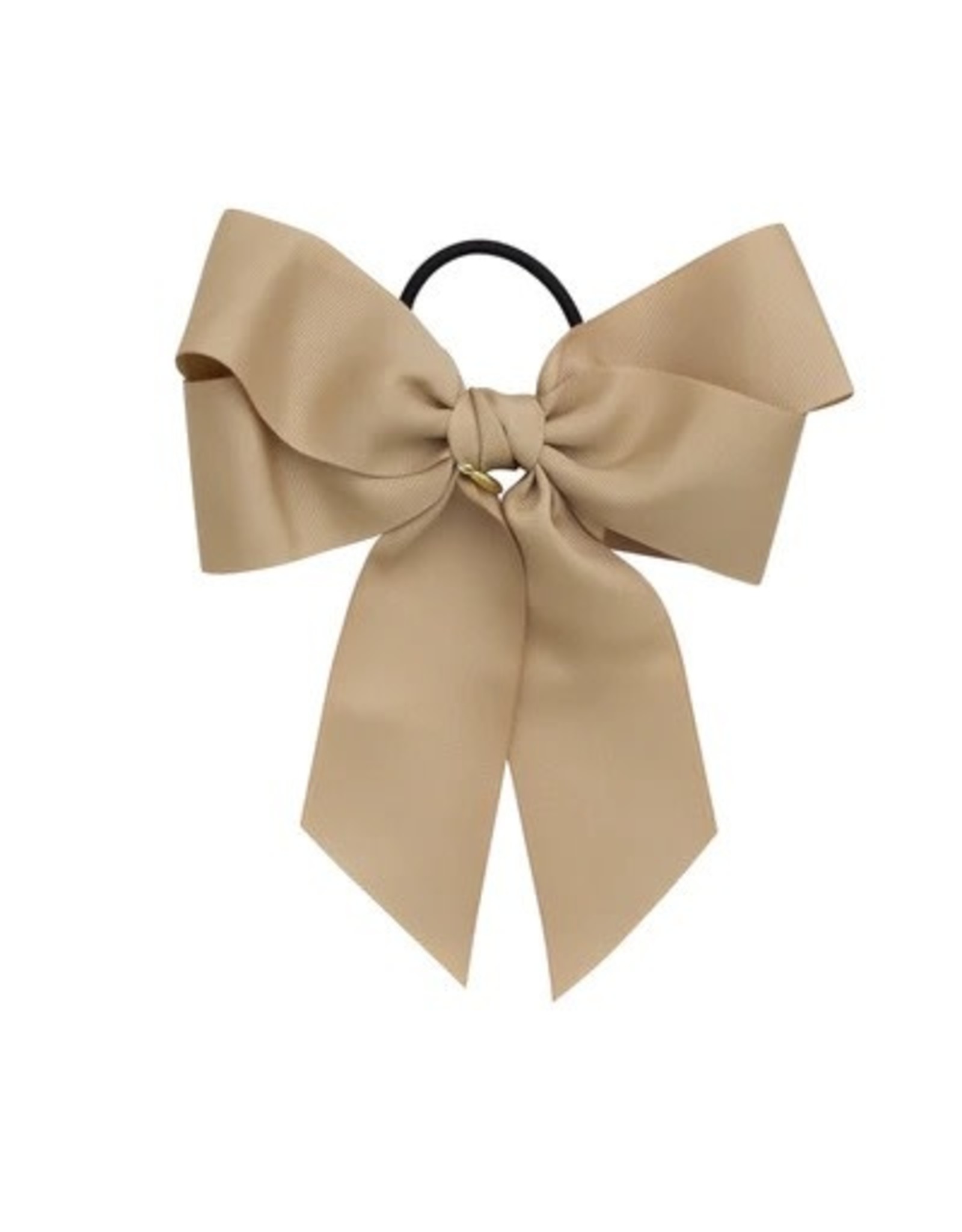 Project 6 NY Kids Oversized Bow Pony/Clip Satin