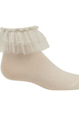 Zubii Tulle Double Ruffle Ankle