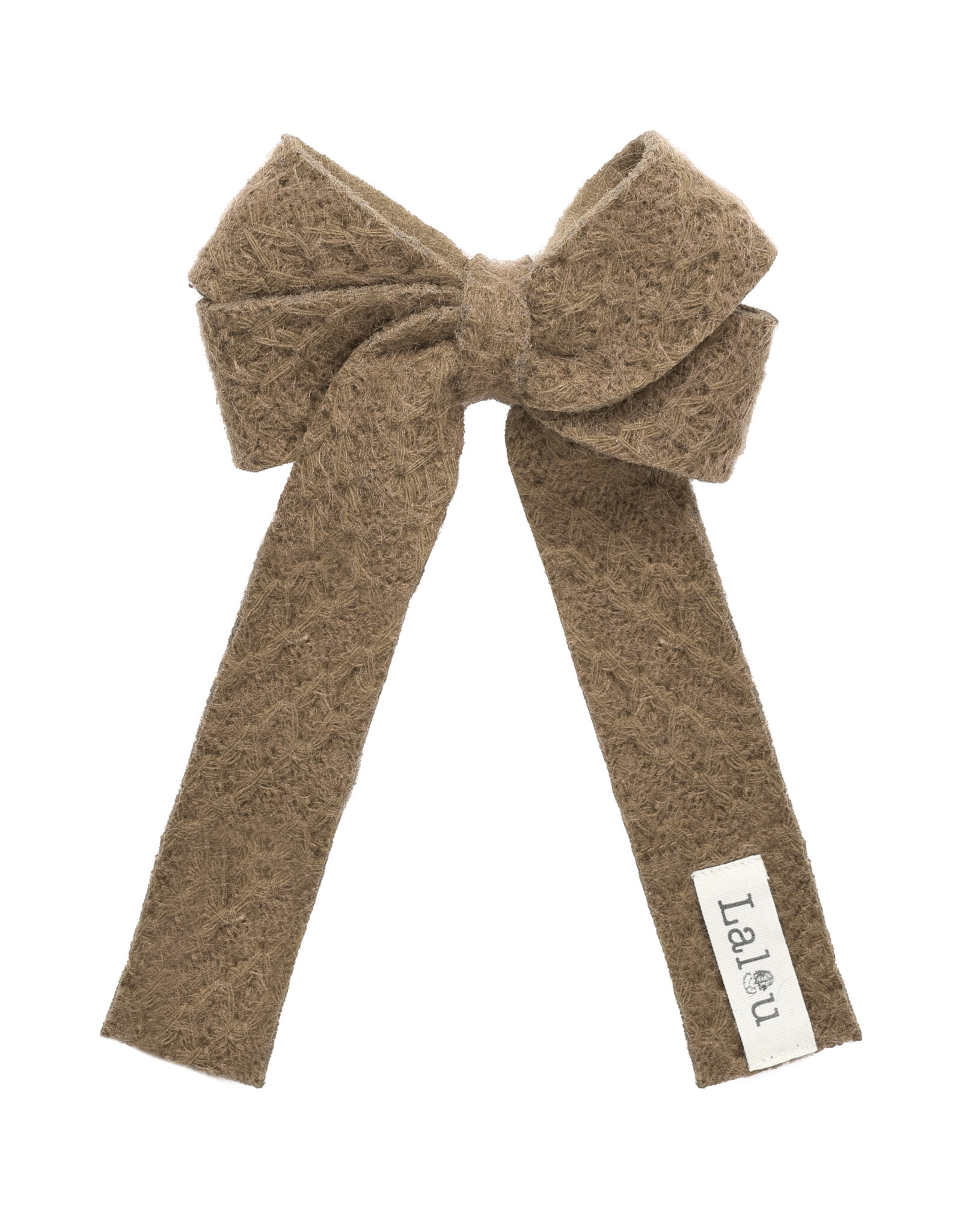 Lalou Knit Bow Clip