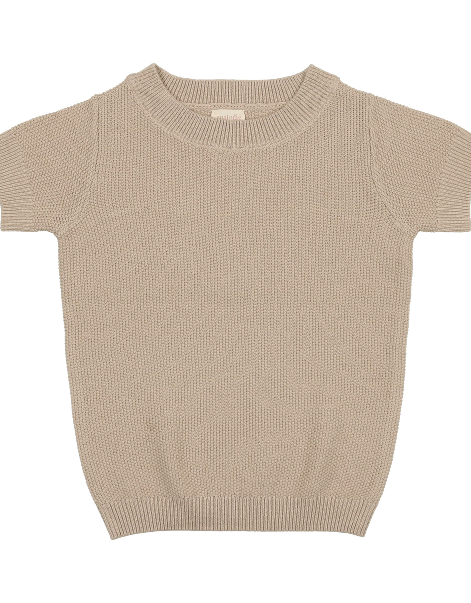 Analogie Crewneck Sweater Short Sleeve