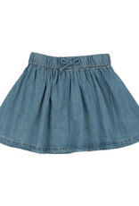 Lil Leggs Denim Tencil Circle Skirt