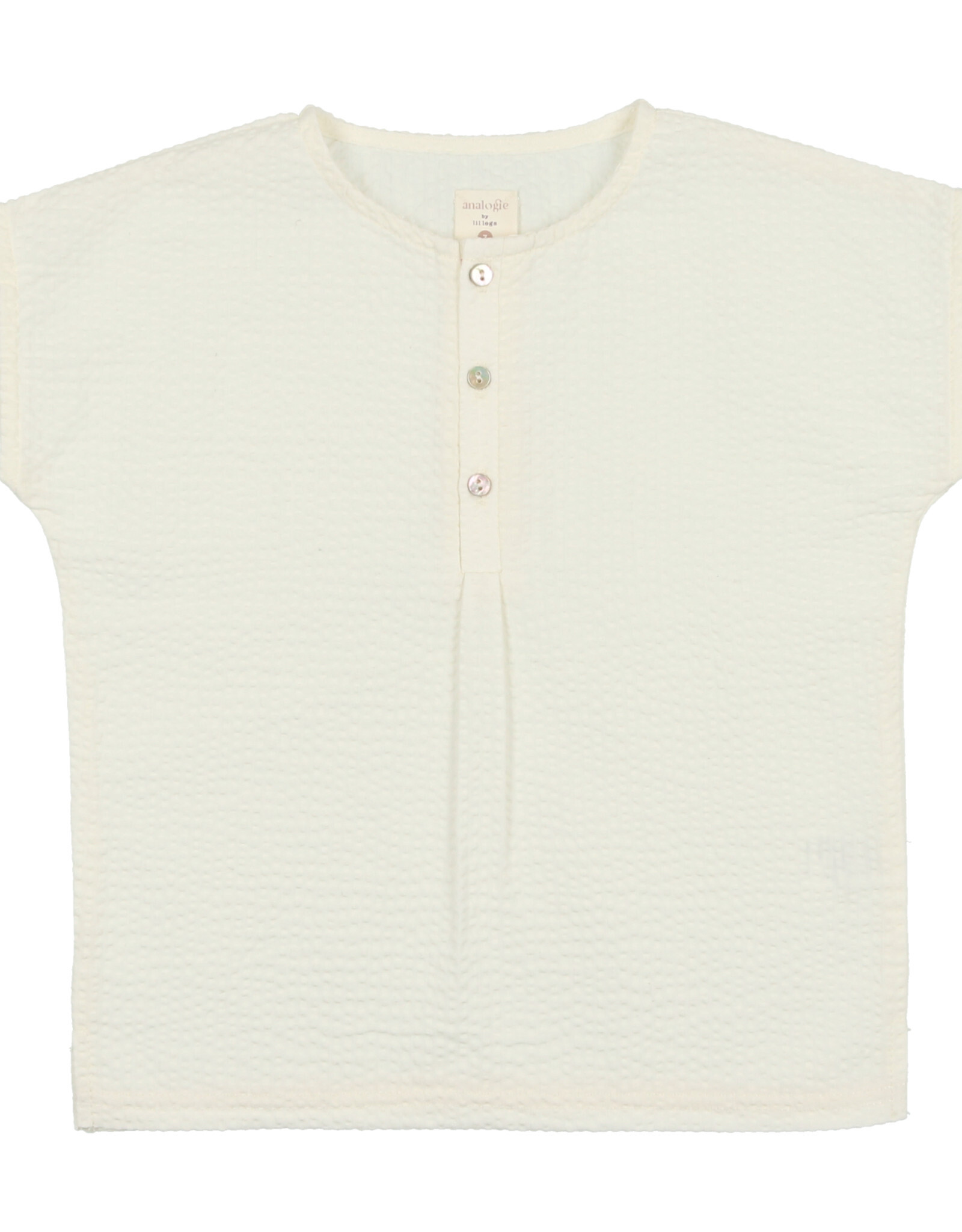 Analogie Pleated Button Shirt