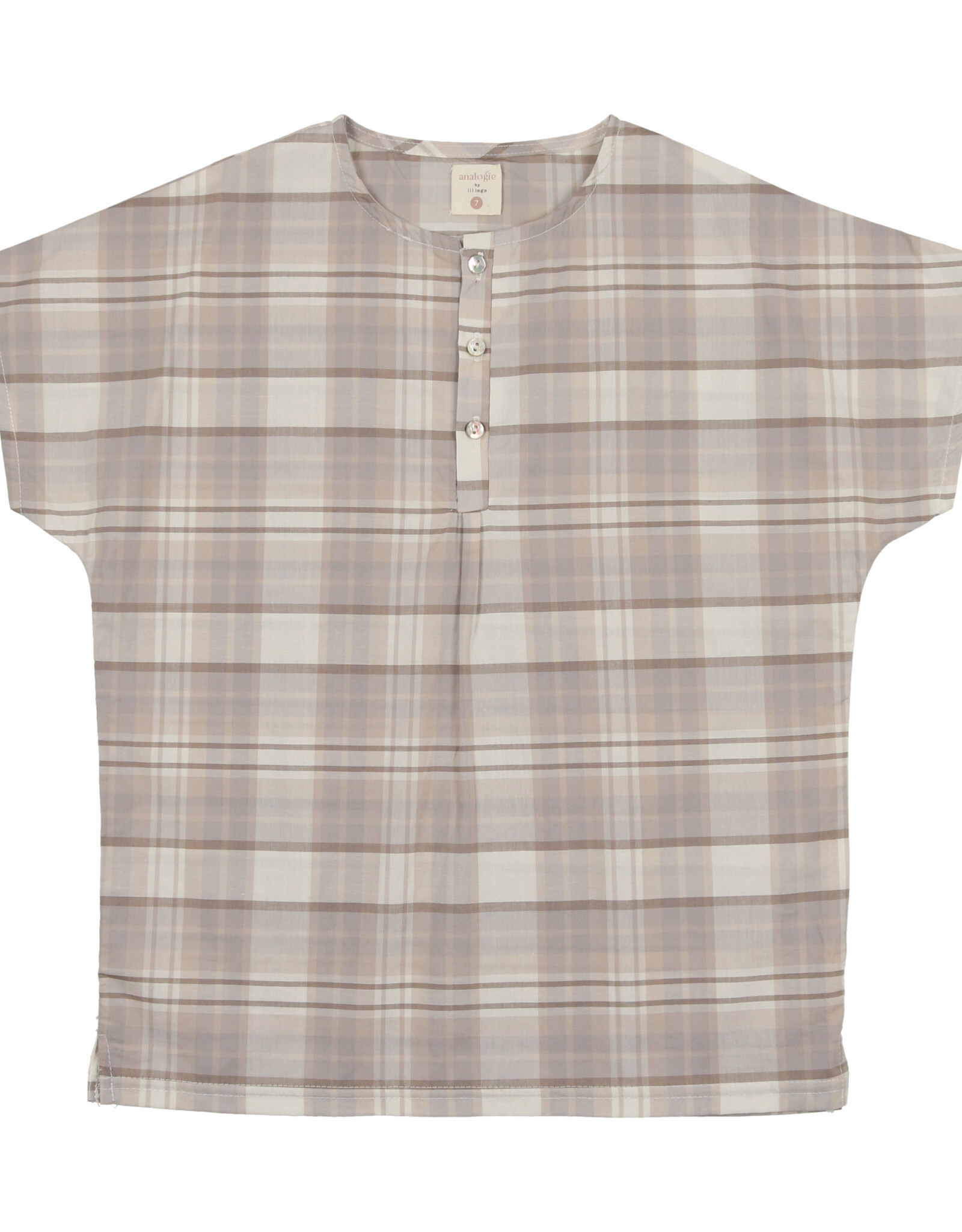 Analogie Pleated Button Shirt