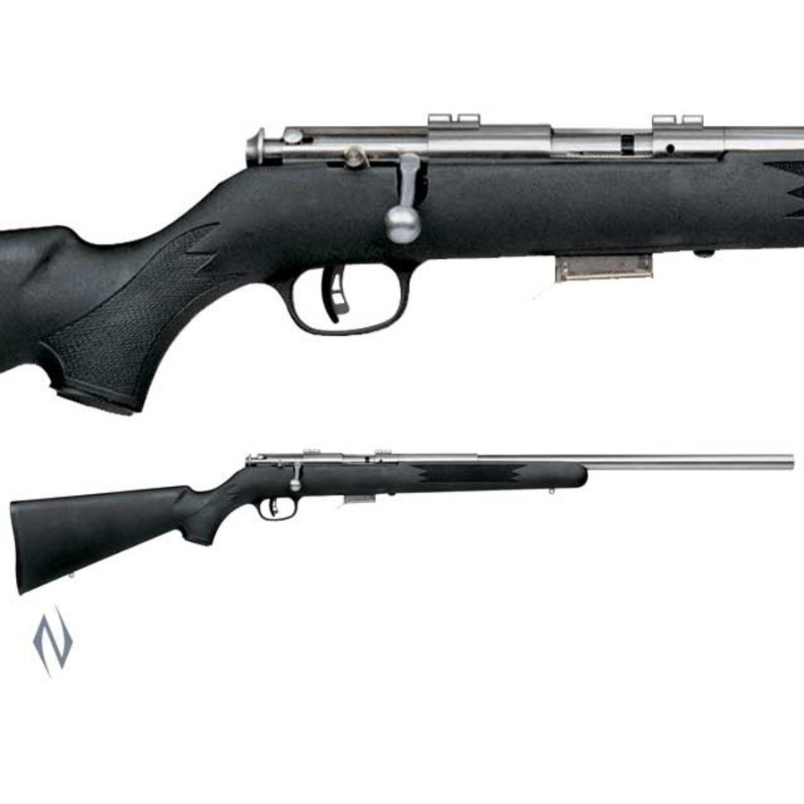 NIO015-SAVAGE 93 R17 17HMR STAINLESS SYNTHETIC