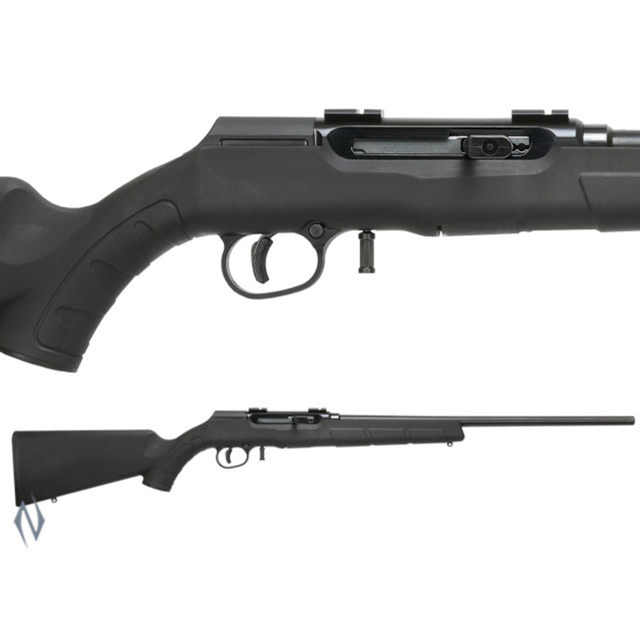 NIO2470-SAVAGE A17R F BLUED SYNTHETIC 17HMR
