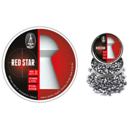 TAS010-BSA RED STAR 177 CAL (AIRGUN PELLETS) 450RNDS 