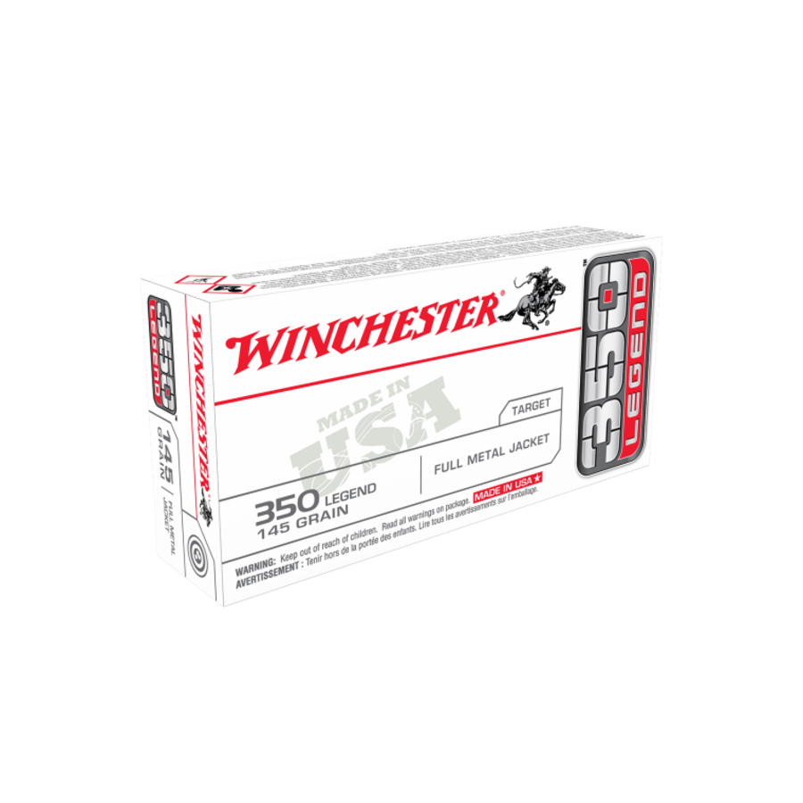 WIN001-WINCHESTER USA VALUE PACK 350 LEGEND 145GR FMJ 20RNDS