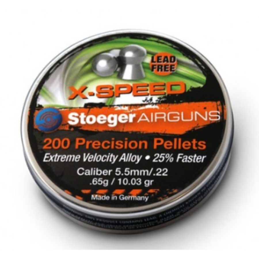 BER1533-PELLETS-STOEGER X-SPEED 22 200RNDS