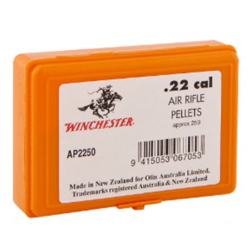 WIN332-WINCHESTER .22 AIR RIFLE PELLETS 250RNDS 