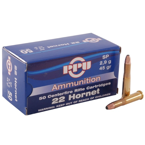 OSA681-PPU 22 HORNET 45GR SP 50RNDS 