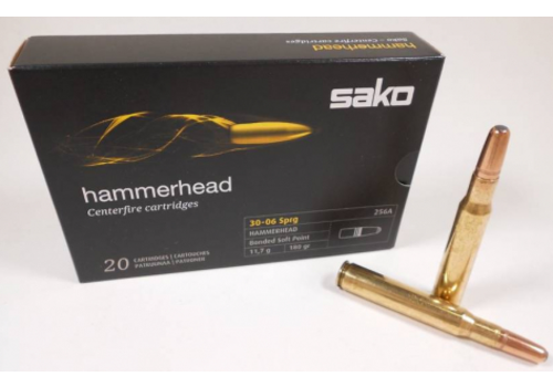 BER481-SAKO HAMMERHEAD 30-06 SPRG 220GR BONDED SP 20RNDS 