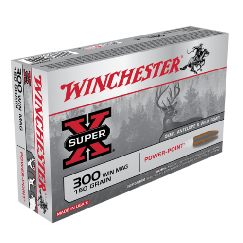 WIN251-WINCHESTER SUPER X 300 WIN MAG 150GR PP 20RNDS 