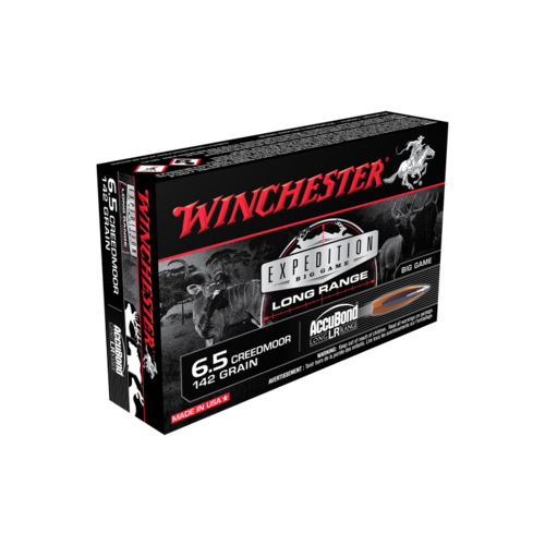 WIN022-WINCHESTER EXPEDITION BIG GAME 6.5 CREEDMOOR 142GR ACCUBOND 20RNDS 