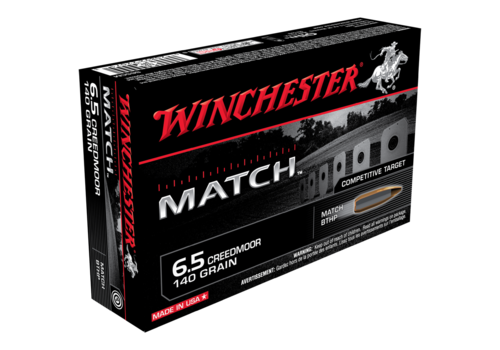 WIN034-WINCHESTER MATCH 6.5 CREEDMOOR 140GR HPBT 20RNDS 