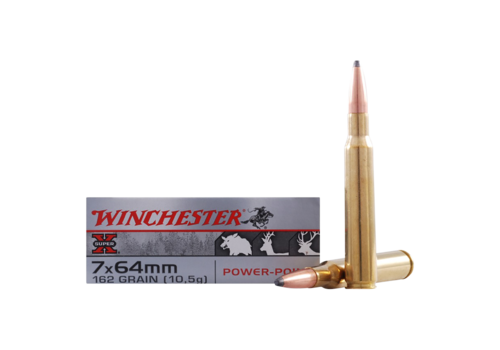 WIN055-WINCHESTER SUPER X 7X64 162GR PP 20RNDS 