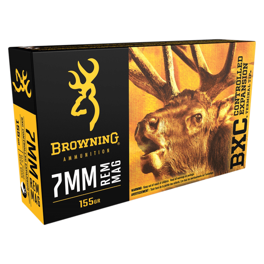 WIN058-BROWNING BXC 7MM REM MAG 155GR CETT 20RNDS