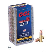 CCI VELOCITOR 22LR 40GR CPHP 1435FPS 50RNDS (NIO398)