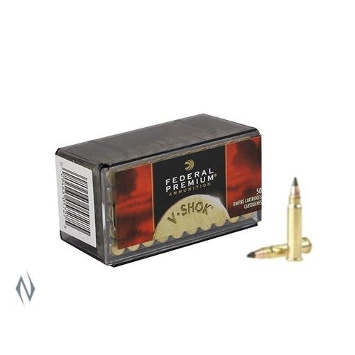 FEDERAL V-SHOK 17HMR 17GR V-MAX 2550FPS 50RNDS (NIO1017) 