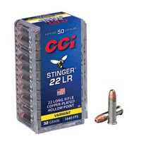 NIO030-CCI STINGER 22LR 32GR CPHP 1640FPS 50RNDS