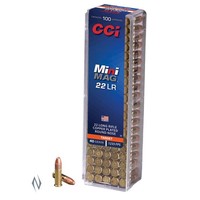 CCI MINI MAG 22LR 40GR CPRN 1235FPS 100RNDS (NIO029)