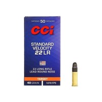 CCI STANDARD VELOCITY 22LR 40GR LRN 1070FPS 50RNDS (NIO028)