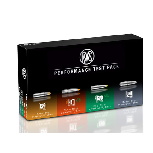 OSA146-RWS PERFORMANCE TEST PACK 308 WIN 20RNDS 