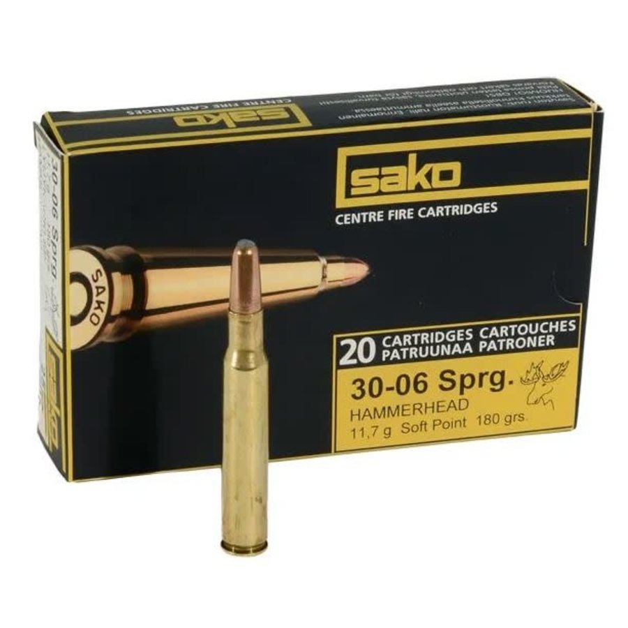 BER1736-SAKO HAMMERHEAD 30-06 SPRG 180GR SP 20RNDS