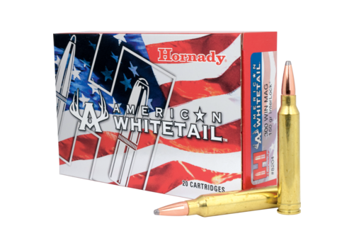 OSA1577-HORNADY AMERICAN WHITETAIL 300 WIN MAG 150GR INTERLOCK SP 20RNDS 