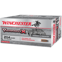 WIN1167-WINCHESTER VARMINT X 204 RUGER 32GR PT 20RNDS