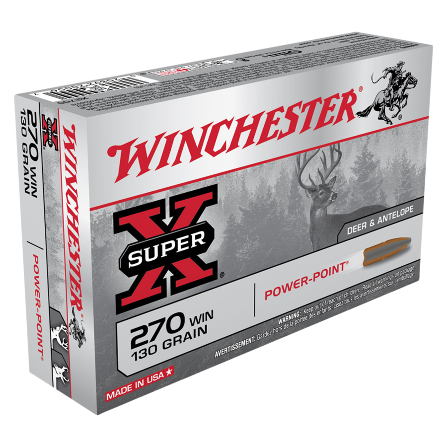 WIN240-WINCHESTER SUPER X 270 WIN 130GR PP 20RNDS