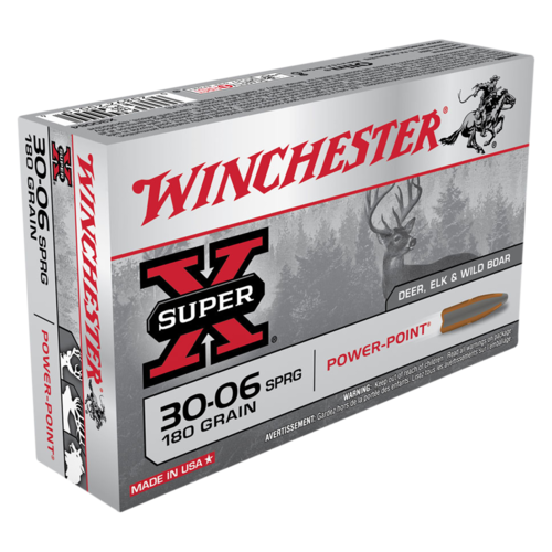WIN243-WINCHESTER SUPER X 30-06 SPRG 180GR PP 20RNDS 