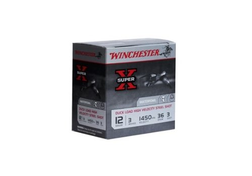 WIN155-WINCHESTER SUPER X 12G 3" 36GM #3 1450FPS 25RNDS 