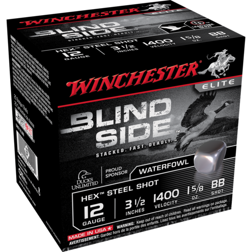 WIN1197-WINCHESTER BLINDSIDE 12G 3.5" 46GM #BB 1400FPS 25RNDS 