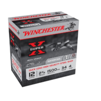 WINCHESTER SUPER-X DUCK LOAD HV STEEL SHOT 12G 70MM 34GM #3 1500FPS 25RNDS (WIN796)