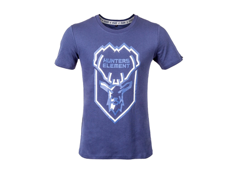 HUNTERS ELEMENT STAG TEE NAVY 