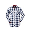 HUNTERS ELEMENT HUXLEY SHIRT NAVY PLAID