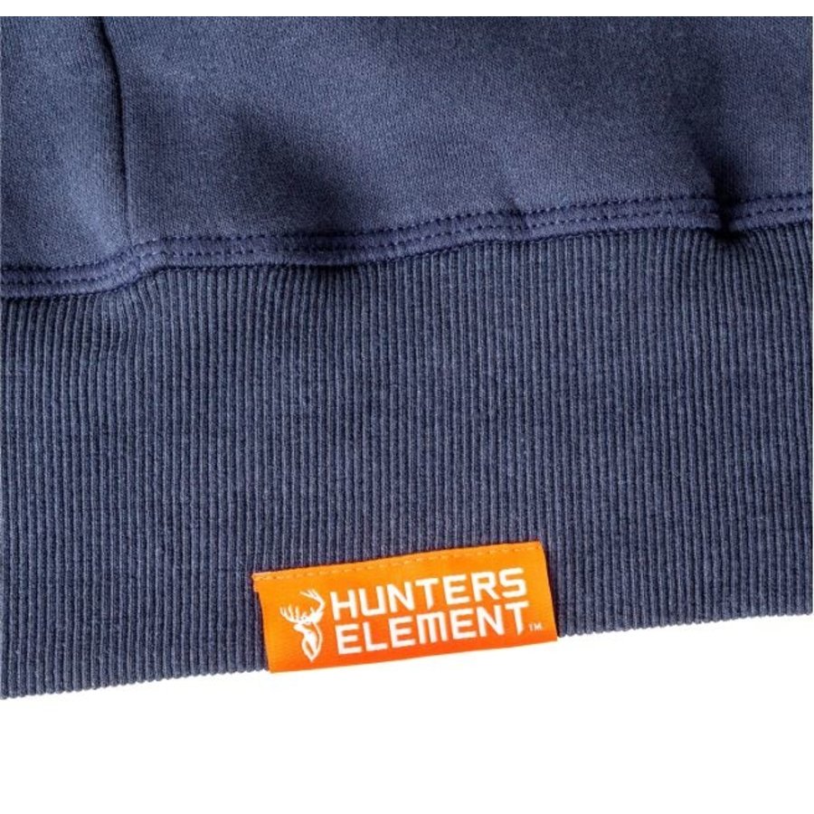 HUNTERS ELEMENT CHARGE HOODIE NAVY/GREY